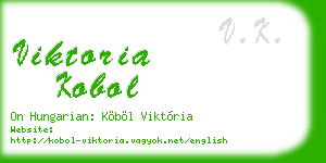 viktoria kobol business card